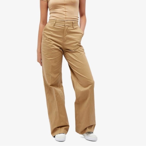 NWT Good American Women's Good Skate Jeans in Good Khaki Sz 16 - Picture 1 of 8